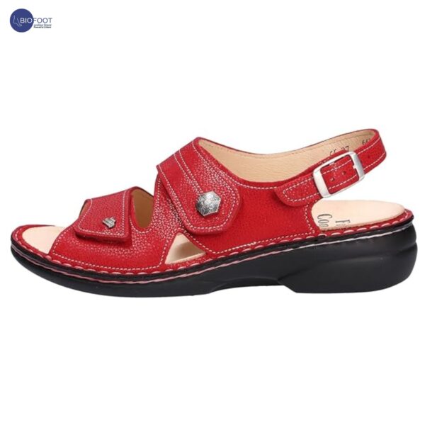 Finn comfort Milos Red Sandal 38 - Image 4