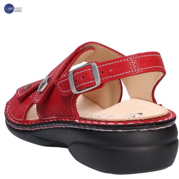 Finn comfort Milos Red Sandal 38 - Image 3