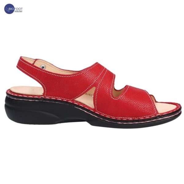 Finn comfort Milos Red Sandal 38