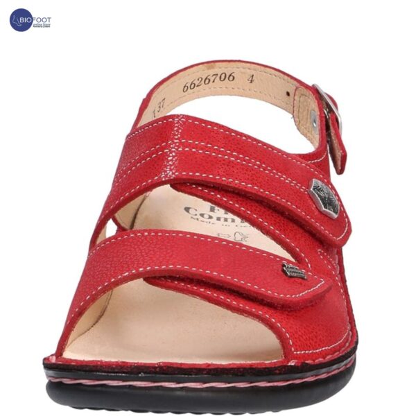 Finn comfort Milos Red Sandal 38 - Image 2