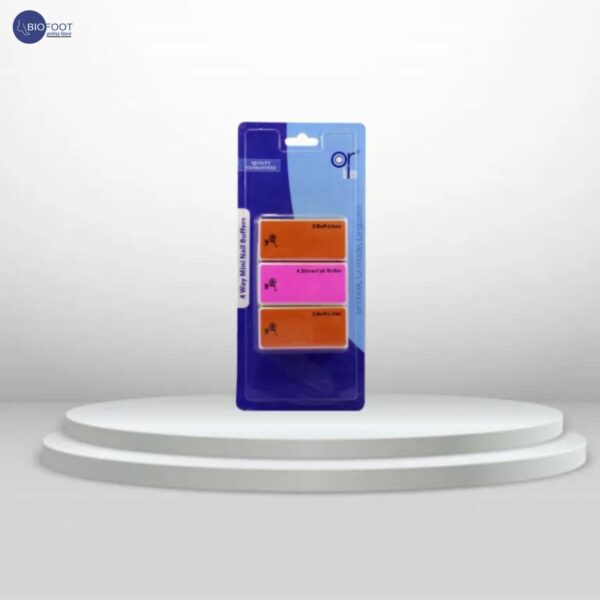 Or Bleu CT-439 4 way Mini nail buffers - Image 4