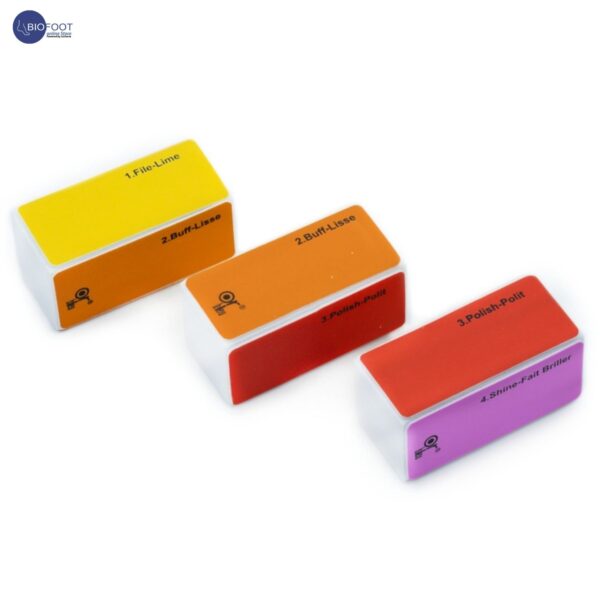Or Bleu CT-439 4 way Mini nail buffers - Image 3