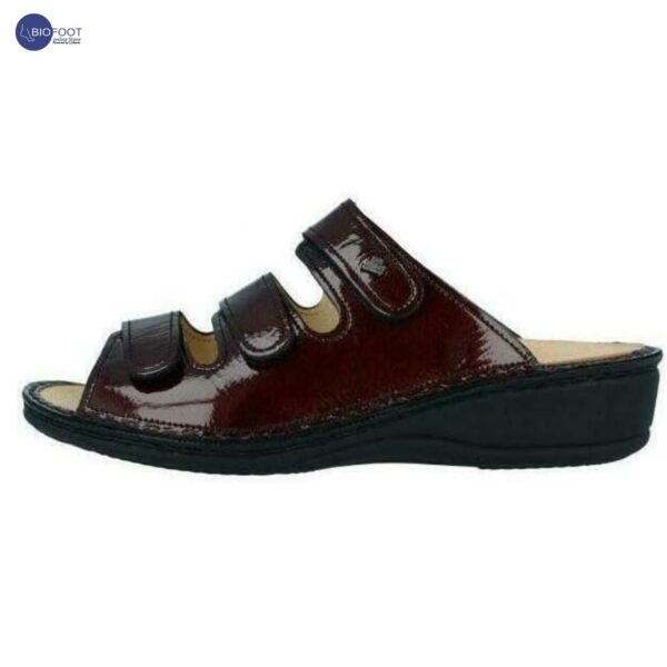 Finn Comfort Pisa Knautschlack Bordeaux Size 40 - Image 2