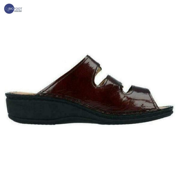 Finn Comfort Pisa Knautschlack Bordeaux Size 40 - Image 4