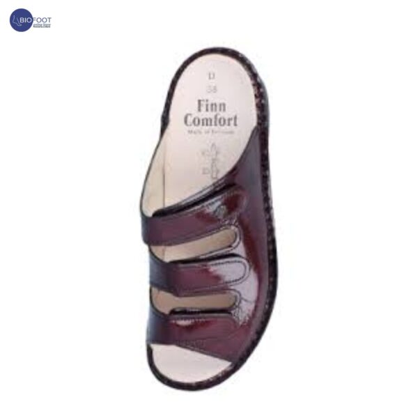Finn Comfort Pisa Knautschlack Bordeaux Size 40 - Image 5