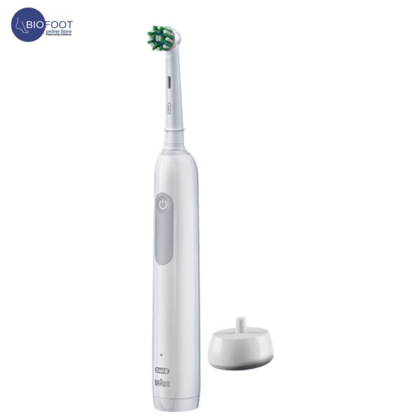 Oral B Pro 1 1000 Rechargeable Toothbrush with Free Braun Satin Hair HD180 - Image 2