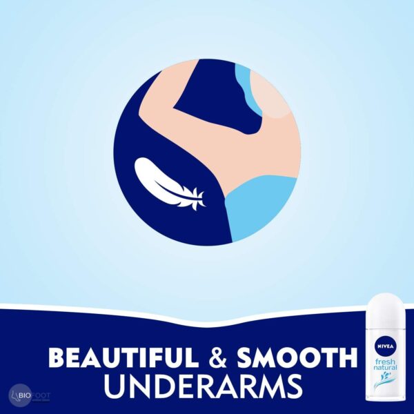 Nivea Deodorant Fresh Natural With Ocean Extracts 50ml - Image 3
