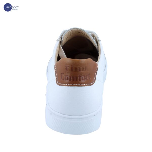 Finn Comfort Brandon Weiss/Saddle Size 9.5/44 - Image 5