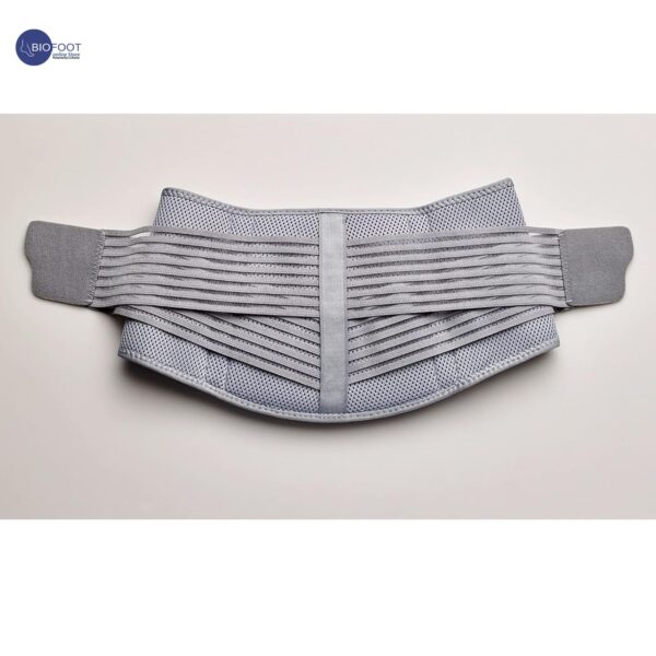 Futuro Comfort Stabilizing Back Support,Support cushion pads help target sore,Aching muscles,Firm support, Grey - Image 2