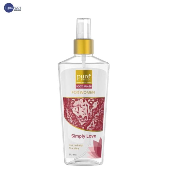 Pure Beauty  Body Splash for Women 250ml Buy one get One ( Simply Love) (Passionate Love)(Midnight Love)(Secret Love) (Sweet Love)(Pure Love)(Forever Love)(Always Love) - Image 6