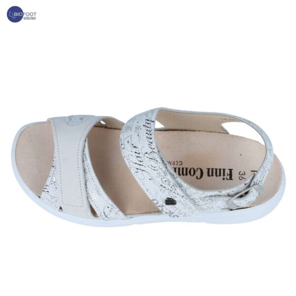 Finn Comfort Nadi Bianco Nubuk Size 40 - Image 3