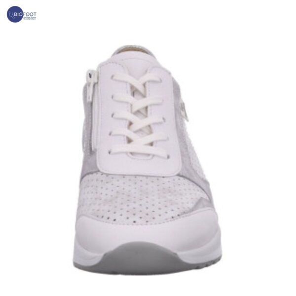 Finn Comfort Mori Weiss/Bianco/Silber Size 7.5/41 - Image 3