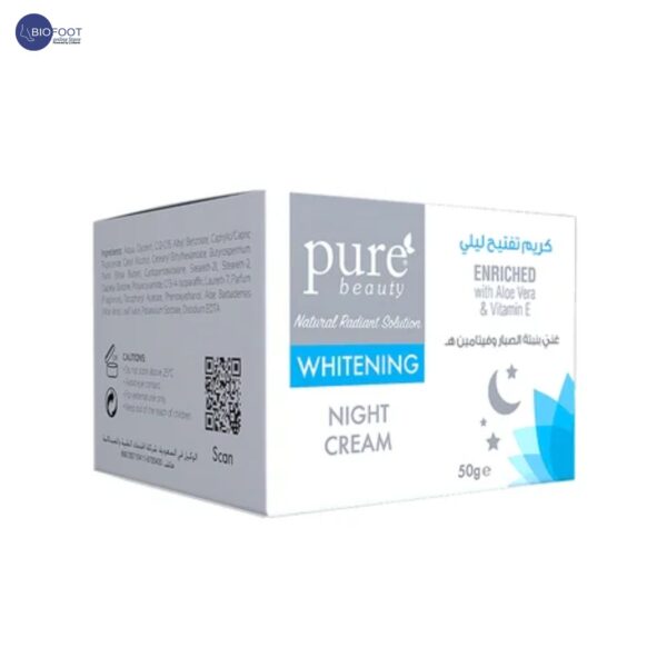 Pure Beauty Whitening Night Cream 50g - Image 3