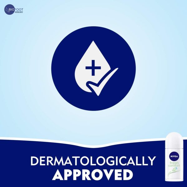 Nivea Deodorant Fresh Comfort 48H Roll On 50ml - Image 3