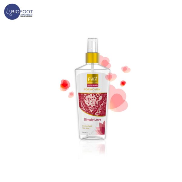 Pure Beauty Simply Love Body Splash for Women 250ml - Image 2