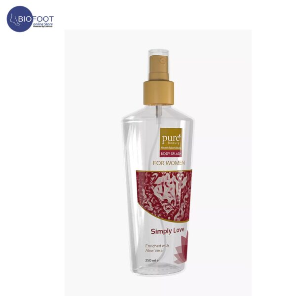 Pure Beauty Simply Love Body Splash for Women 250ml - Image 3