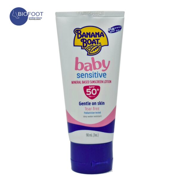 Banana Boat Baby Sensitive SPF50+ Gentle on skin 90ml