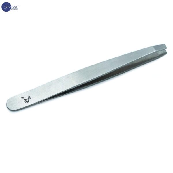 Or Bleu CT-409C Square Tip Tweezers (Satin Finish) - Image 3