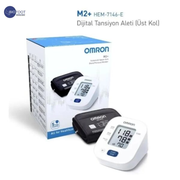 Omron M2+ Intelli IT Automatic Upper Arm Blood Pressure Monitor (HEM-7146-E) - Image 4