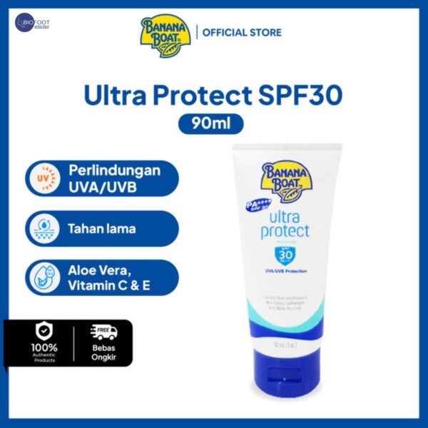 Banana Boat Ultra Protect SPF30 Sunscreen Lotion 90ml - Image 2