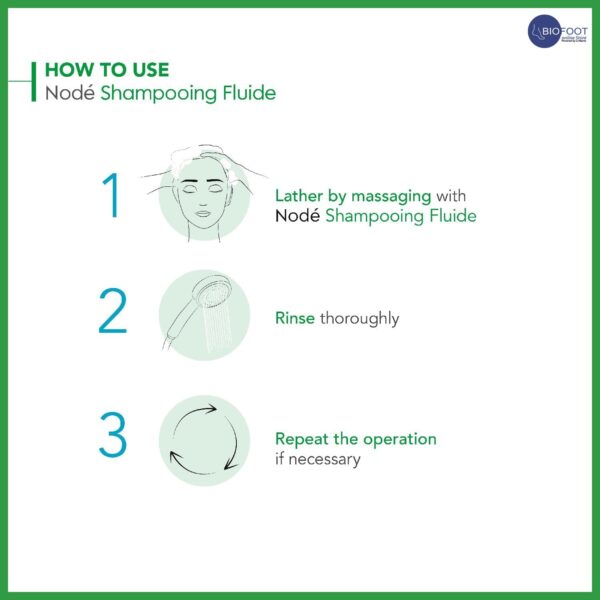 Bioderma Node Fluid Hydrolipidic Film Respect Gentle Shampoo For Normal Hair - Image 4