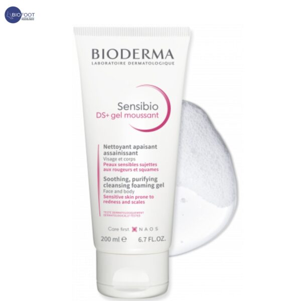 Bioderma Sensibio DS + Gel Moussant 200ml - Image 2