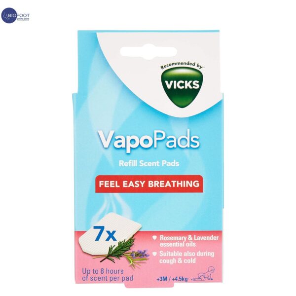 Vicks VapoPads Refill Scent Pads  Rosemary and Lavander 7pads