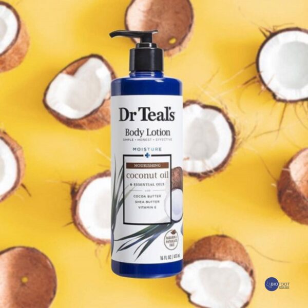 Dr Teal's Coconut Oil & Essential Oil Body Lotion 532ml - Image 3