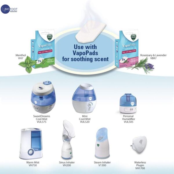 Vicks VapoPads Refill Scent Pads  Rosemary and Lavander 7pads - Image 3