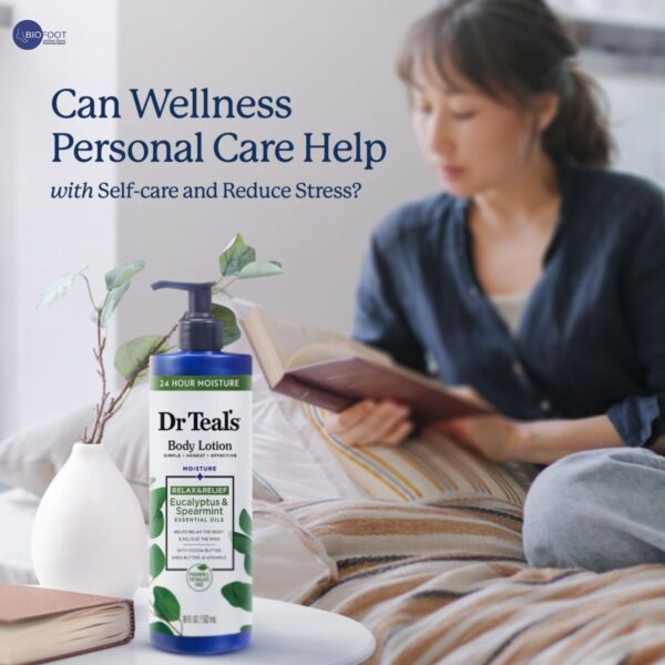 Dr Teal's Eucalyptus & Spearmint Essential Oil Body Lotion 532ml - Image 2