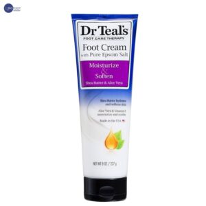 Dr Teal's Foot Cream with Pure Epsom Salt Moisturize & Soften 227g