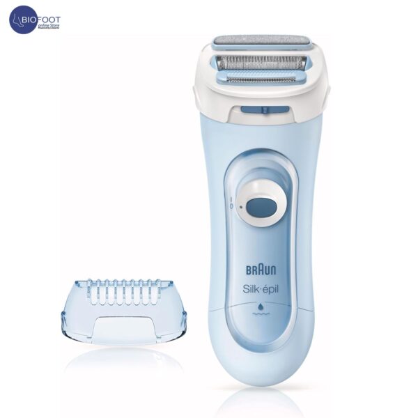 Braun Silk-épil Cordless Wet & Dry Electric Lady Shaver 5-160 - 3-in-1 Shaver, Trimmer & Exfoliation System with 2 extras LS5160 - Image 3