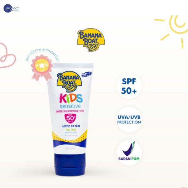 Banana Boat Baby Sensitive SPF50+ Gentle on skin 90ml - Image 3