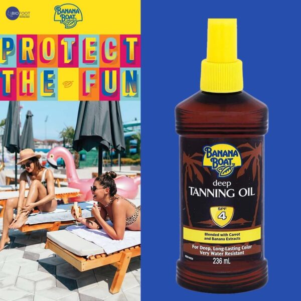 Banana Boat Tanning Oil Spf4 236ml - Image 5