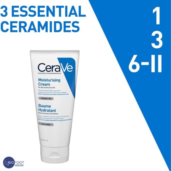 Cerave Body Moisturizing Cream dry to very dry skin 117ml + Hydrating Foaming Oil Cleanser 15ml - Image 3