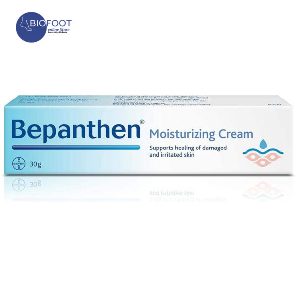 Bepanthen Moisturizing Cream, Supports Healing of Damaged and Irritated Skin, 30g