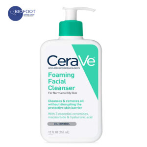 CeraVe Foaming Facial Cleanser, Normal to Oily Skin 355ml