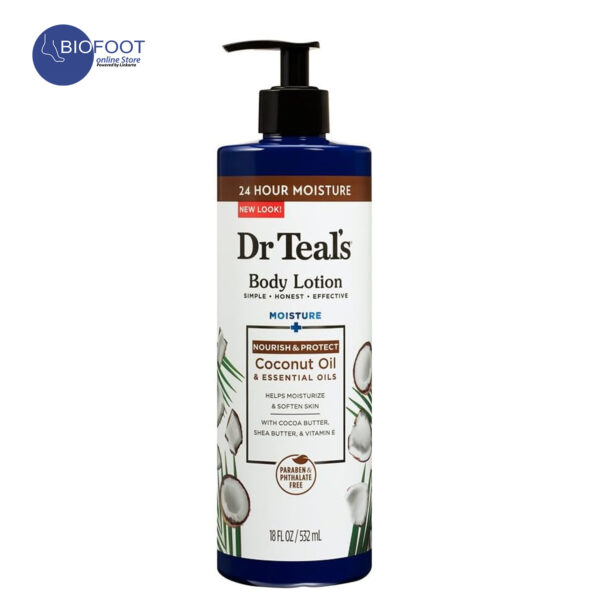 Dr Teal's Coconut Oil & Essential Oil Body Lotion 532ml