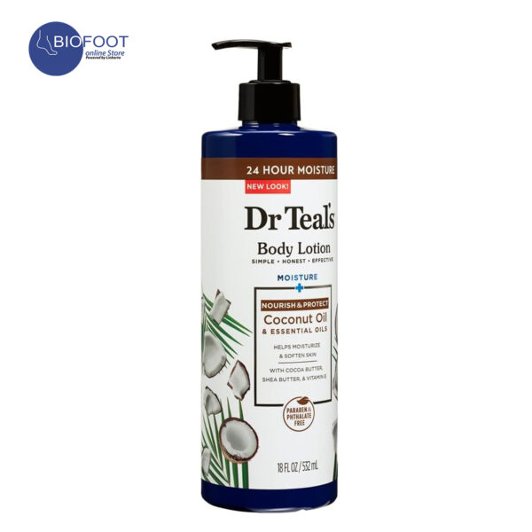 Dr Teal's Coconut Oil & Essential Oil Body Lotion 532ml - Image 5
