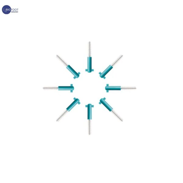 Curaprox CPS Prime 06 Interdental Brush Refills | 8 Ultra-Fine 0.6mm Brushes for Gentle, Precise Cleaning | Ideal for Sensitive Gums & Daily Plaque Removal, Turquoise Pack - Image 2