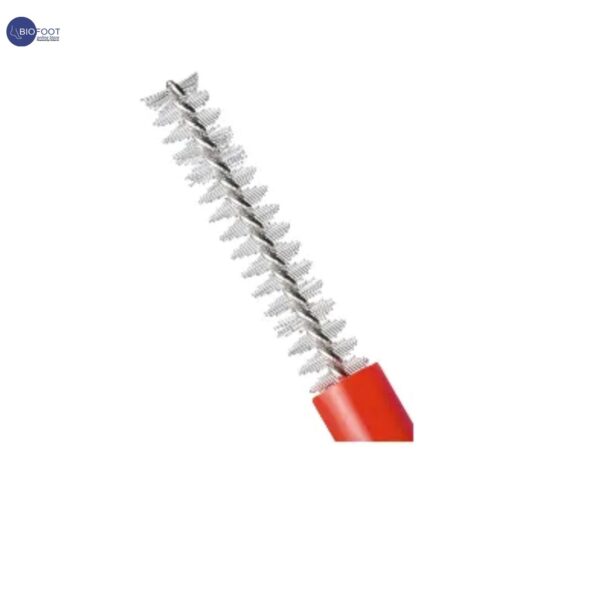 Curaprox CPS Prime 07 Interdental Brush Refills | 8 Ultra-Fine Brushes (0.7mm) for Effective Plaque Removal, 2.5mm Interdental Size, Red Pack - Image 3