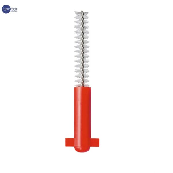 Curaprox CPS Prime 07 Interdental Brush Refills | 8 Ultra-Fine Brushes (0.7mm) for Effective Plaque Removal, 2.5mm Interdental Size, Red Pack - Image 4