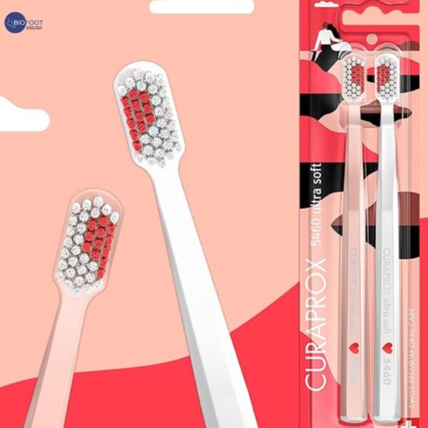 Curaprox CS 5460 Duo Love Edition 2025 Toothbrush Set | 2 Ultra-Soft Brushes for Gentle Cleaning | Perfect for Sensitive Gums | Limited Edition - Image 4