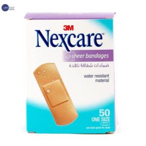 NEXCARE SHEER BAND ONESIZE 72*25MM 50S