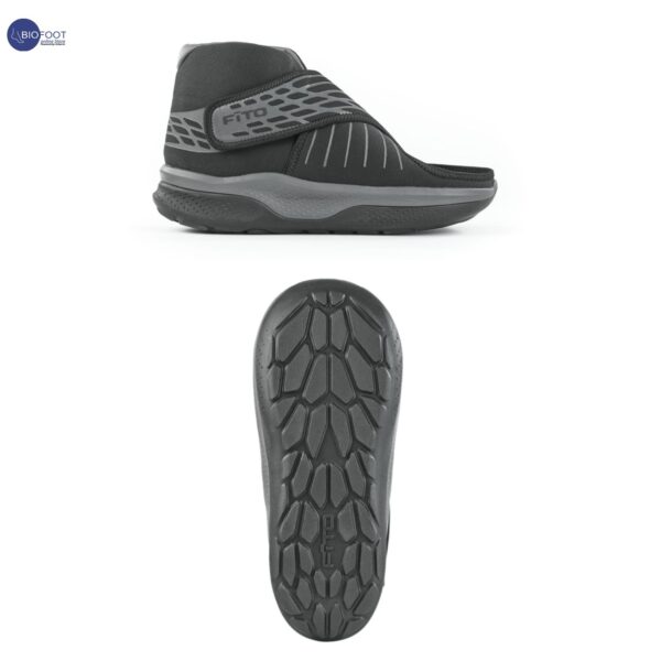 Fito WellWalking post-operative shoe, Seamless Mesofoot Black PS0201 - Image 2