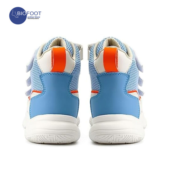 Princepard Orthopedic Kids Shoe White Blue TQDW-LB - Image 4