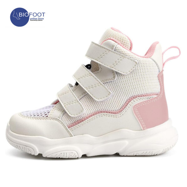 Pricepard Orthopedic Kids Shoe White Pink TQDW-FB