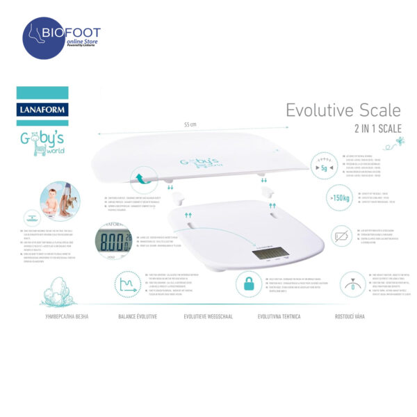 Lanaform Evolutive Scale 2 IN 1 Scale LA090326 - Image 3