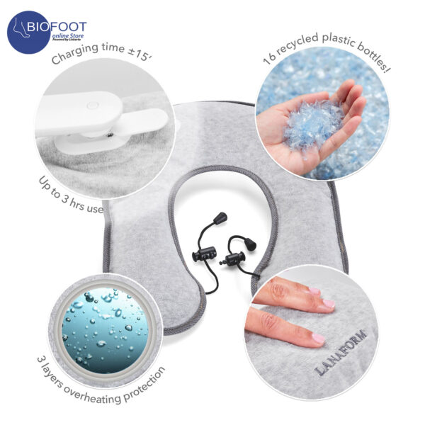 Lanaform Neck Warmer Neck heating Pad LA180206 - Image 3
