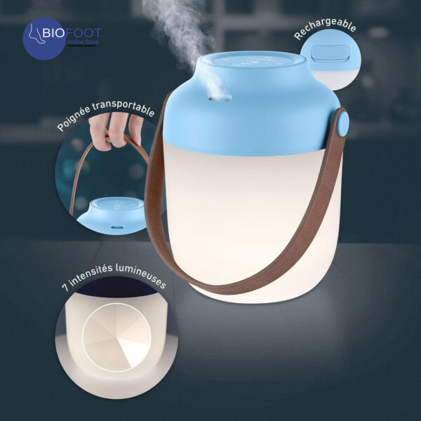 Lanaform Summer Night Portable Essential Oil Diffuser Lamp LA120323 - Image 3